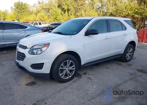 2017 Chevrolet Equinox Ls из США, поврежденный, VIN 2GNFLEEK8H6285436